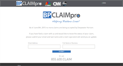 Desktop Screenshot of bpclaimpros.com